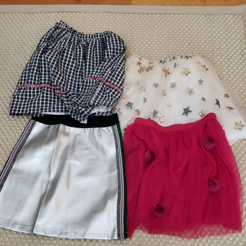 Set of 4 Girls Skirts from Kidpik